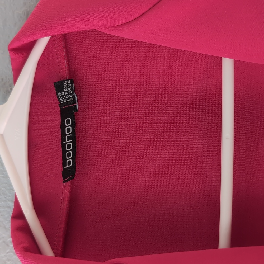 Pink/ Raspberry Blazer Stretchy Jacket - Picture 5 of 8
